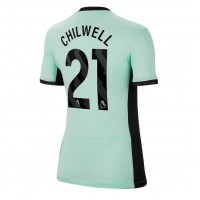 Echipament fotbal Chelsea Ben Chilwell #21 Tricou Treilea 2023-24 pentru femei maneca scurta